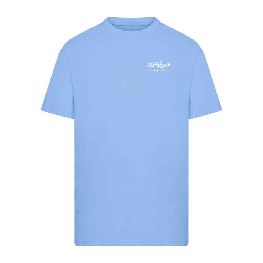 Mister Tee - Limoni And Spritz Heren Tshirt - Blauw